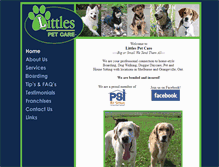 Tablet Screenshot of littlespetcare.com